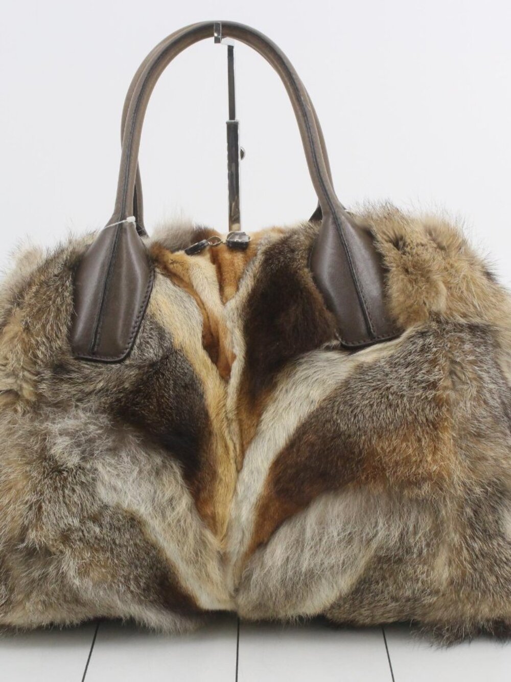 Tod's Rabbit Fur Two-Way Bag